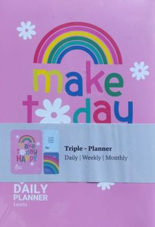 پک 3 عددی پلنر A5 روزانه هفتگی و ماهانه (لنتو) - طرح 4