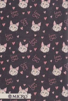 دفتریادداشت 200 برگ 21*12 میکرو جلدسخت سلفونی (گربه)