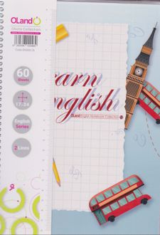 دفتر 2 خط 60 برگ مجلد سیمی فانتزی (الند) اتوبوس