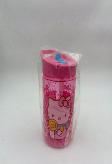 قمقمه لیدر - (هلو کیتی صورتی)