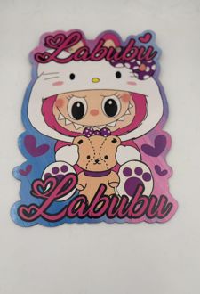 تخته‌شاسی A4 دوربر لبوبو (دکمه) - صورتی آبی