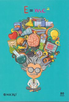 دفتر 80 برگ وزیری ته چسب میکرو (سبز علوم)