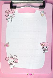 تخته شاسی A5 همراه با کاغذ هپی‌برد (آبرنگ) طرح کرومی