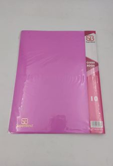 کلربوک 10 برگ A4 سوپربایند (صورتی)