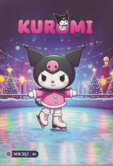 دفتر80 برگ وزیری ته‌چسب میکرو طرح کرومی (بنفش کمرنگ کرومی اسکیت سوار)