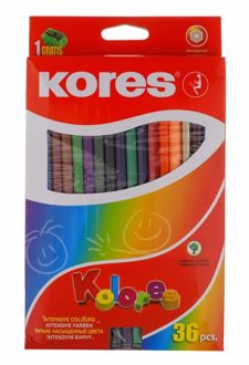 مداد رنگی 6 گوش 36 رنگ (کورس)