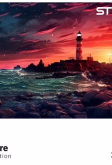 پازل شیشه‌ای استینو 1000 تکه طرح طبیعت (کد 32102)