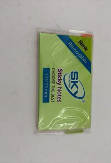 استیک‌نوت 12.5*7.5 پنج رنگ (SKY)