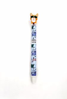 خودکار پاک‌کن‌دار کلیکی سگ (فانتزی) - آبی