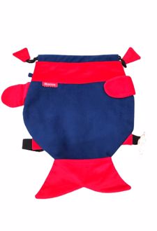 کوله‌پشتی طرح ماهی (روکو) - قرمز، سرمه‌ای