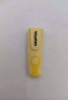 علامت زن پاستلی مینی اسکول فنز - (زرد)