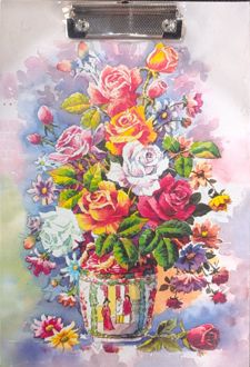 تخته شاسی سایز A4 (طرفه) - گل