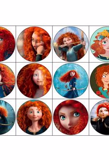 پیکسل 12 عددی سنجاقی طرح پرنسس مریدا (پژانو)