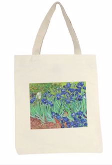 ساک پارچه‌ای هنری (پیکولو) - گلهای زنبق