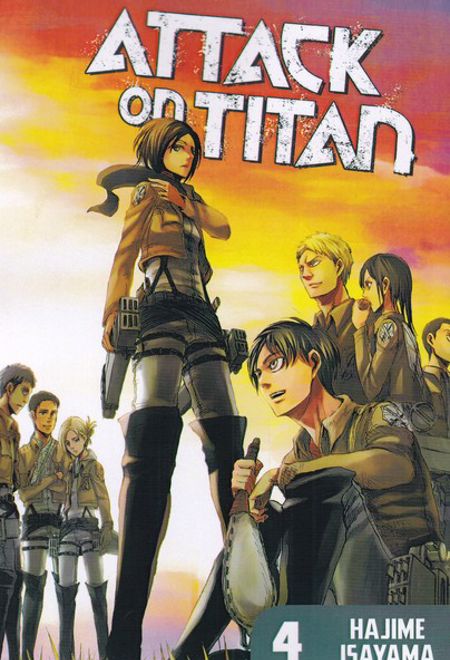 مجموعه مانگا : Attack On Titan 4