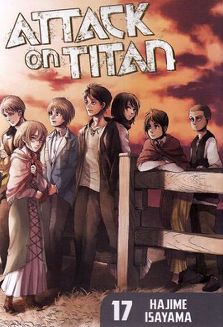 مجموعه مانگا : Attack On Titan 17