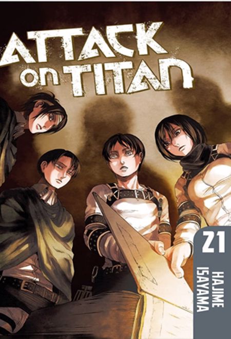 مجموعه مانگا : Attack On Titan 21