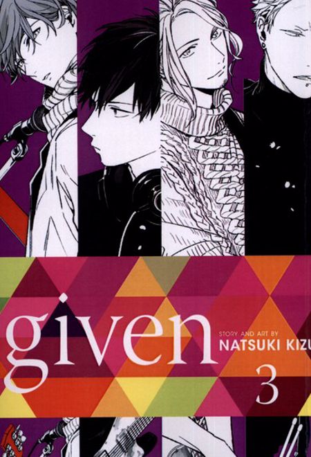 مجموعه مانگا : given 3