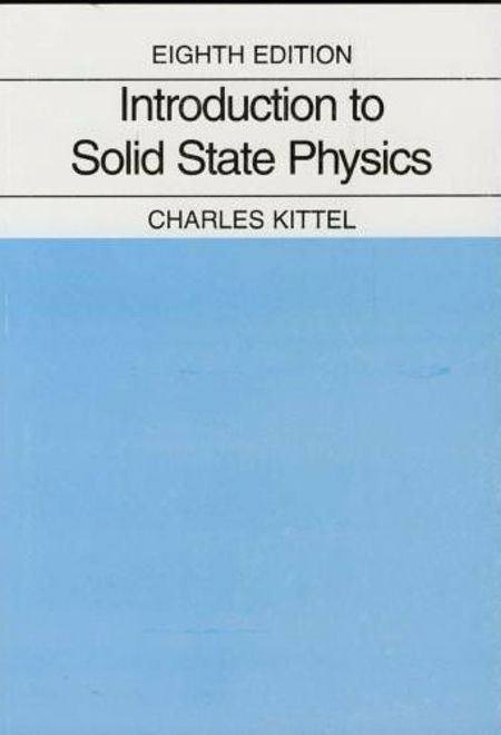 Introduction to solid state physics