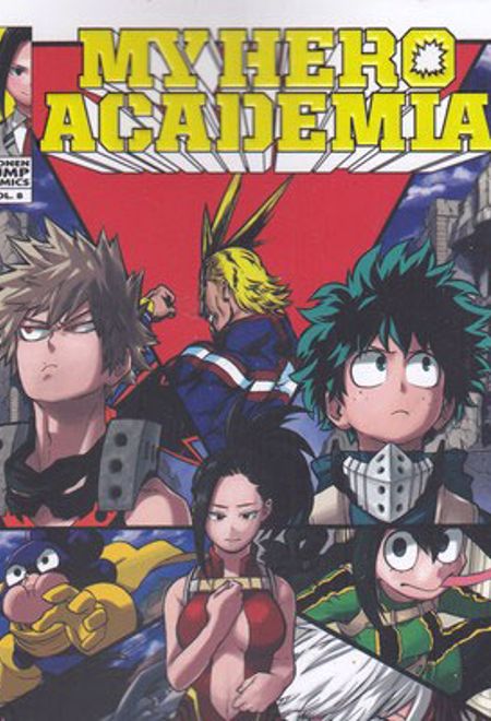 کتاب مجموعه مانگا : 8 My Hero Academia