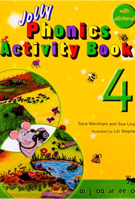 Jolly Phonics Activity Book 4