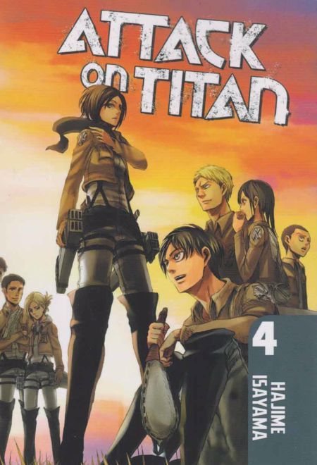 مجموعه مانگا : Attack On Titan 4