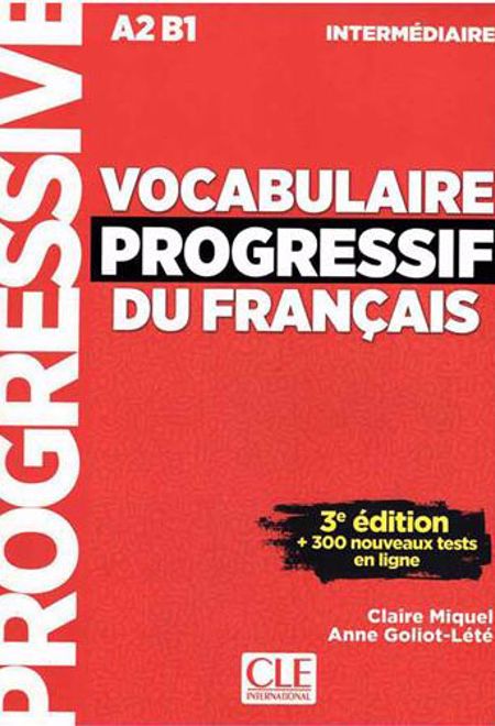 Vocabulaire Progressif Du Francais A2 B1 Intermediaire 3rd